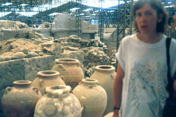 pithos ou jares  Akrotiri